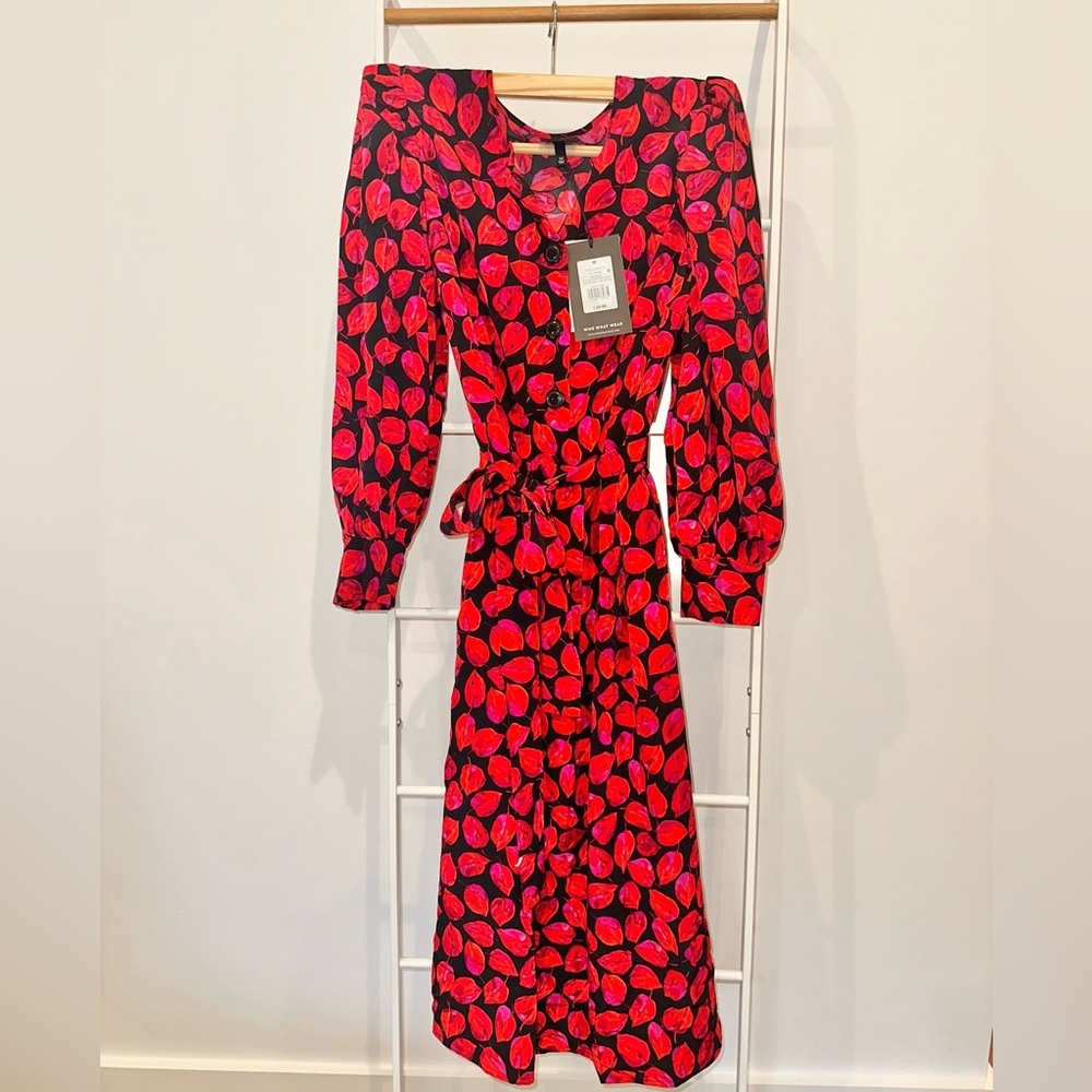 Who What Wear Midi Dress *NWT**Pockets*